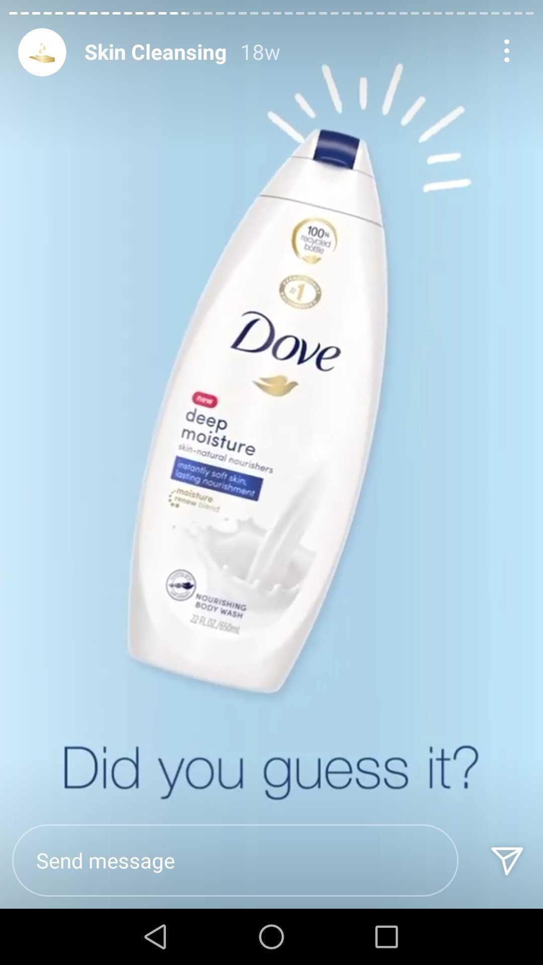 Screenshot Dove