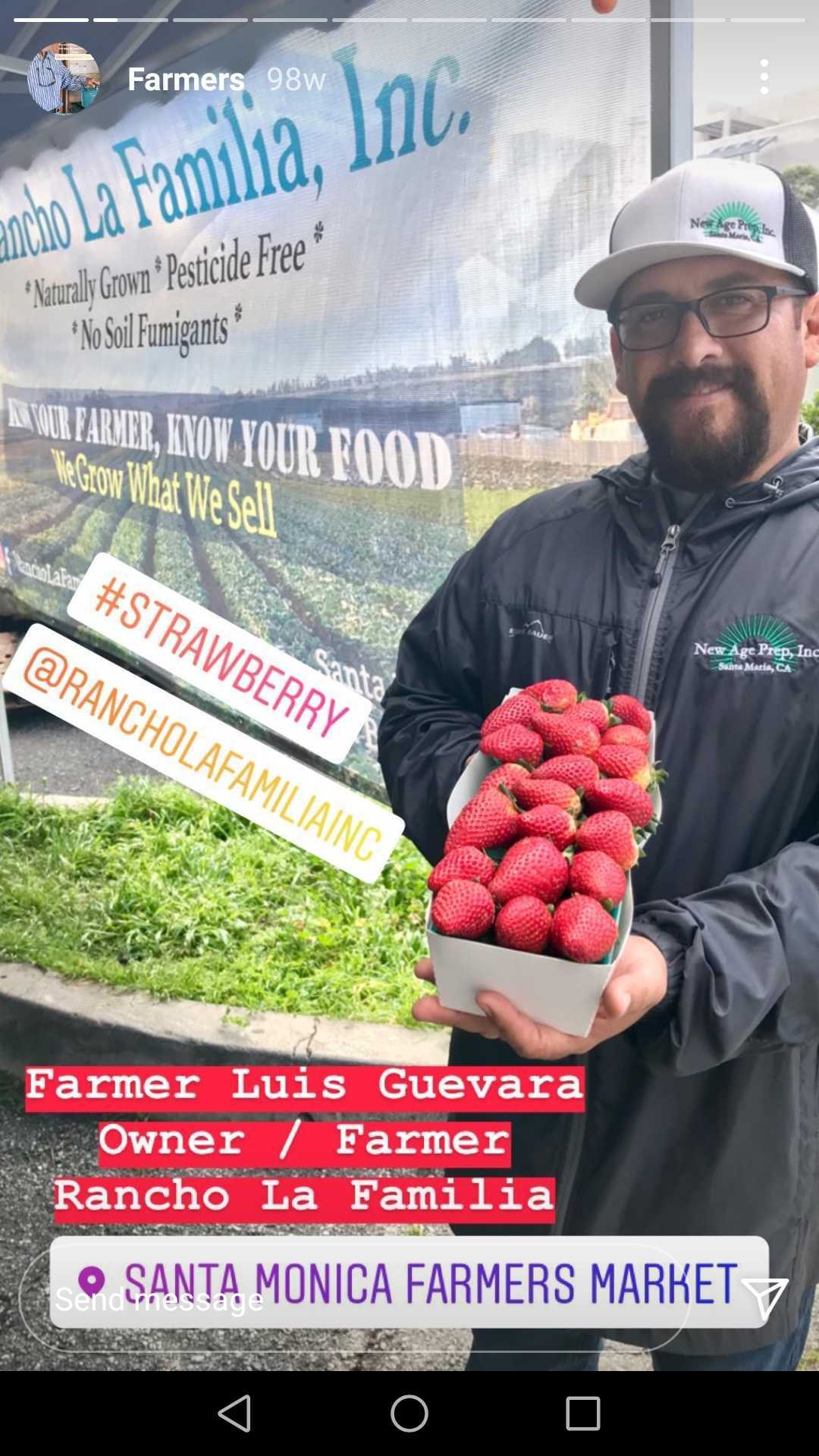 Screenshot Santa Monica Farmer’s Market
