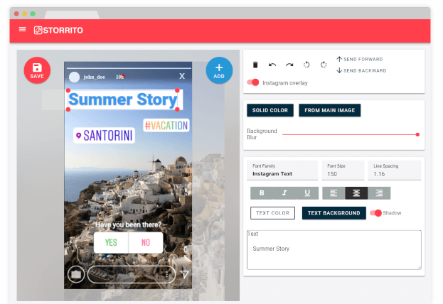 use our web editor to build your instagram stories - how to make an instagram program !   that follows people